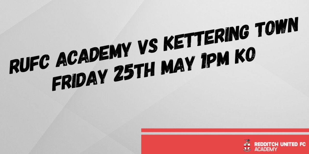 Game Day! ⚽️⚽️⚽️

Another end of season friendly for our players as we look towards next season. 1pm Kick off at The <a href="/TricoEurope/">Trico Europe</a> Stadium #Redditch