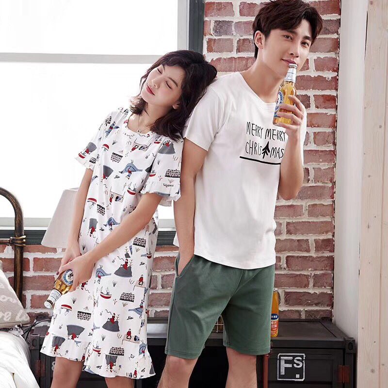 Sally804972098's tweet image. {Hot Recomendation}💋💋#summercouplepyjamas #cottonpyjamas   can wear in outside.                                                                              Model No. 2508                                                                                               Size: M-XXXL