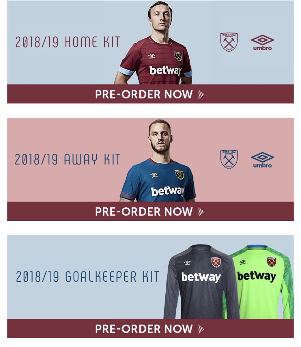 What’s everyone’s thoughts on the new kits? Think they’re decent if I’m honest! #whufc #coyi