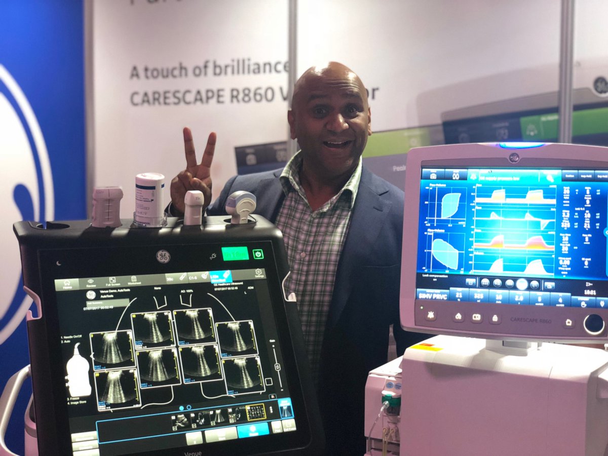 BenjaminJames28's tweet photo. Dynamic duo! Can you FRC and Scan for b lines??? #LOGIQE10 #Venue #R860 #CICM2018ASM @KensiNaicker can, ask us how!? Booth 52! @generalelectric @RenaeKiely @danmorri https://t.co/3HWyElcAM4