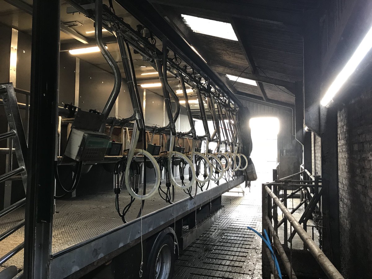DairyFlow's tweet image. It’s been a long few weeks and a lot of blood, sweat and tears but our mobile milking bale is finally finished and now in use! #temporaryparlour #innovation #alwaysasolution