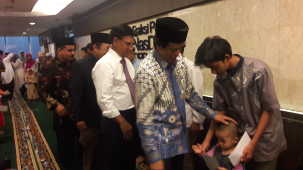 Santunan dan Buka Bersama dengan anak yatim Fraksi NasDem DPR RI di Gedung Nusanatara 1 Kantor DPR RI
