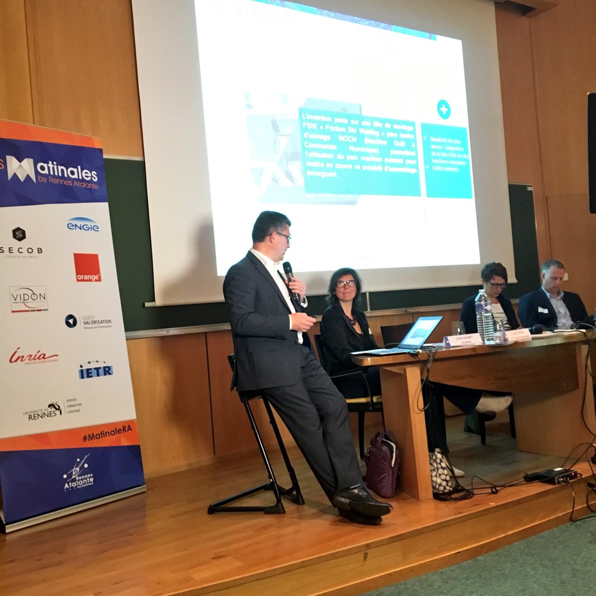 RaphaRennes's tweet photo. SATT @OuestValo à l'écoute des besoins des entreprises pour vous accompagner dans l'identification et leur #maturation par mise en place de ressources dédiées avant #transfertTechno https://t.co/tGBi2JPKRB
