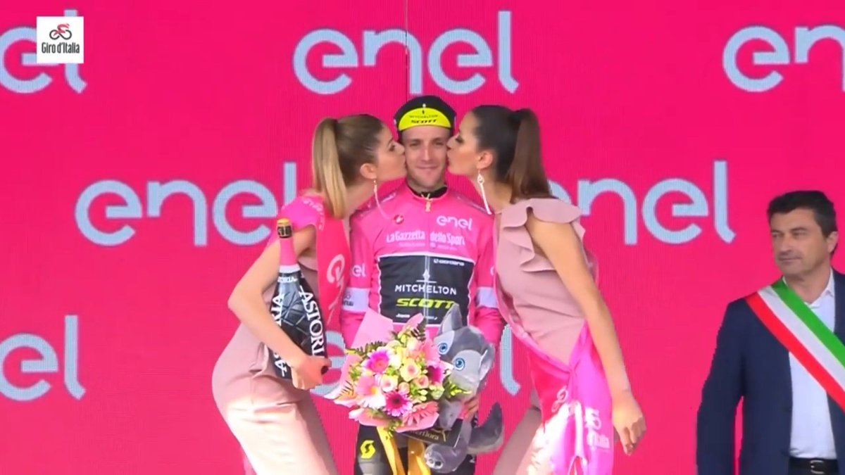 #Giro2018 Best of luck for <a href="/SimonYatess/">Simon Yates</a> and <a href="/OricaScott/">Orica Scott</a> for the last days of the race #DigDeep #NoPainNoGain
