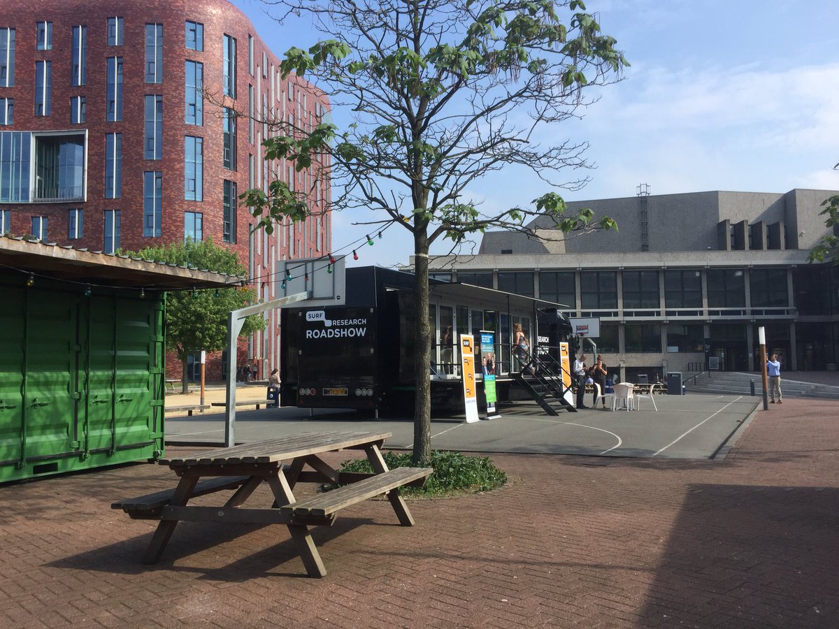 Dag 2 #surfresearchroadshow #Amsterdam <a href="/SURF_NL/">SURF-coöperatie</a> <a href="/VUamsterdam/">Vrije Universiteit Amsterdam (inactief)</a> <a href="/4db_Roadshows/">4db Roadshows</a>
