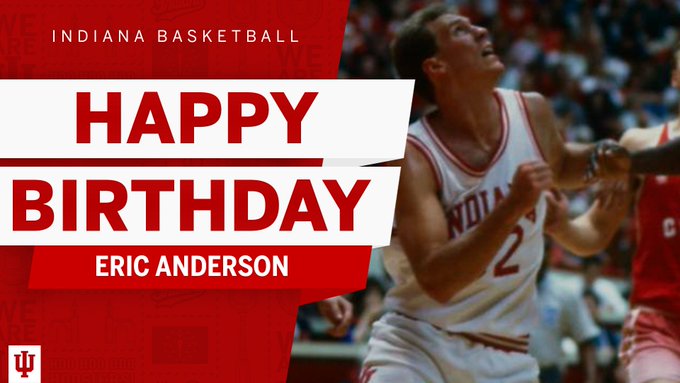 Happy Birthday to Eric Anderson! Hope you have a great day!   