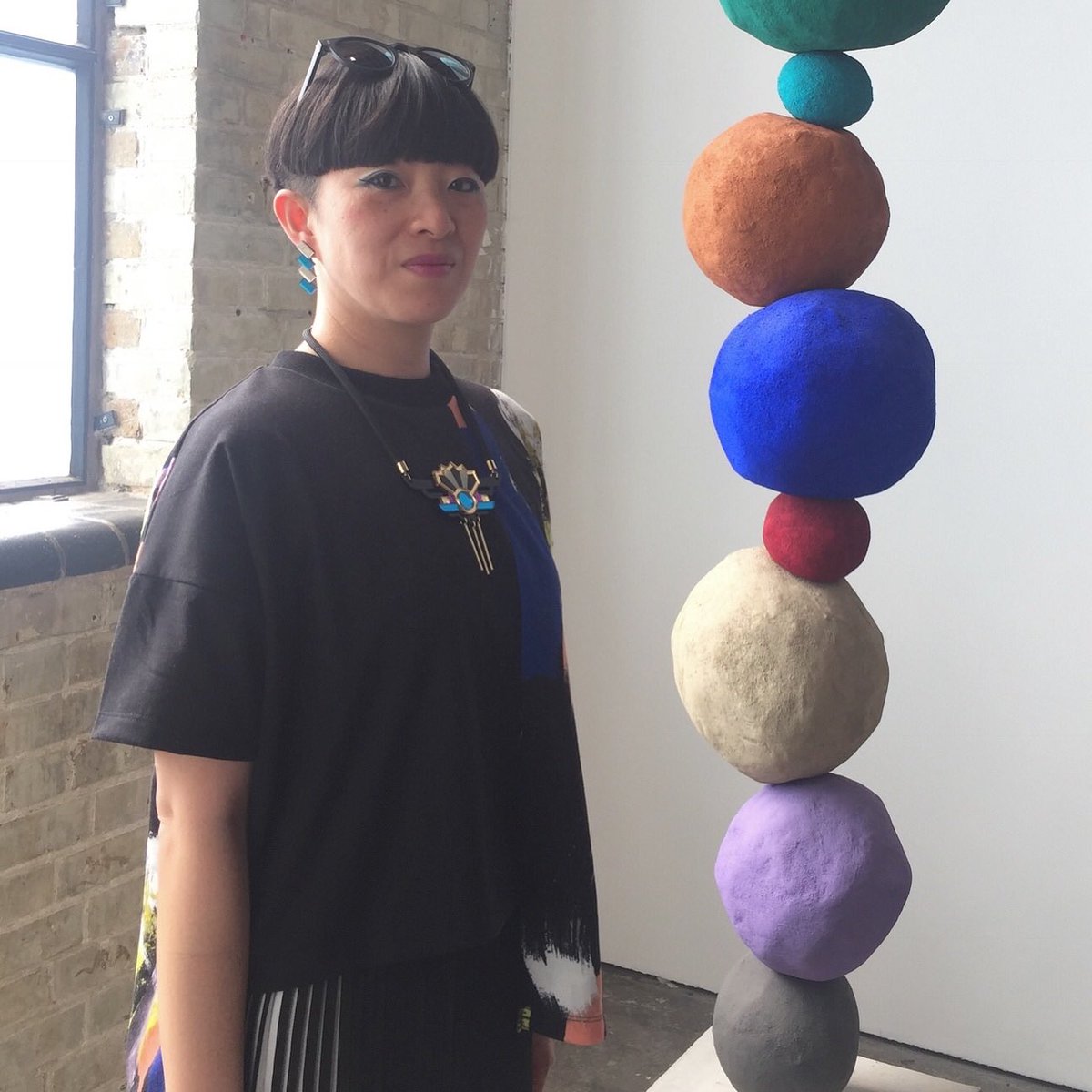 MYSTICFORMS's tweet photo. Enjoyed seeing ‘SURFACE WORK’ exhibition @victoriamiro Love the colour, texture and form 🎨
#inspiration #surfacework #art https://t.co/Nx0t1nys0L