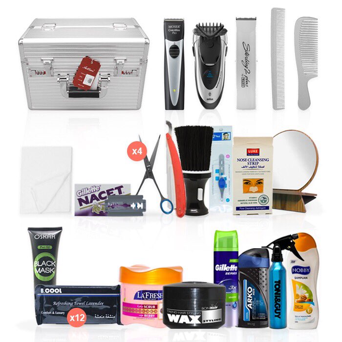 لحلاقة انظف وخالية من العدوى، احرص على توفر أدوات الحلاقة الخاصة بك عند الحلاق.
بإمكانك توفيرها الآن عن طريق متجرنا:
Maqas.sa