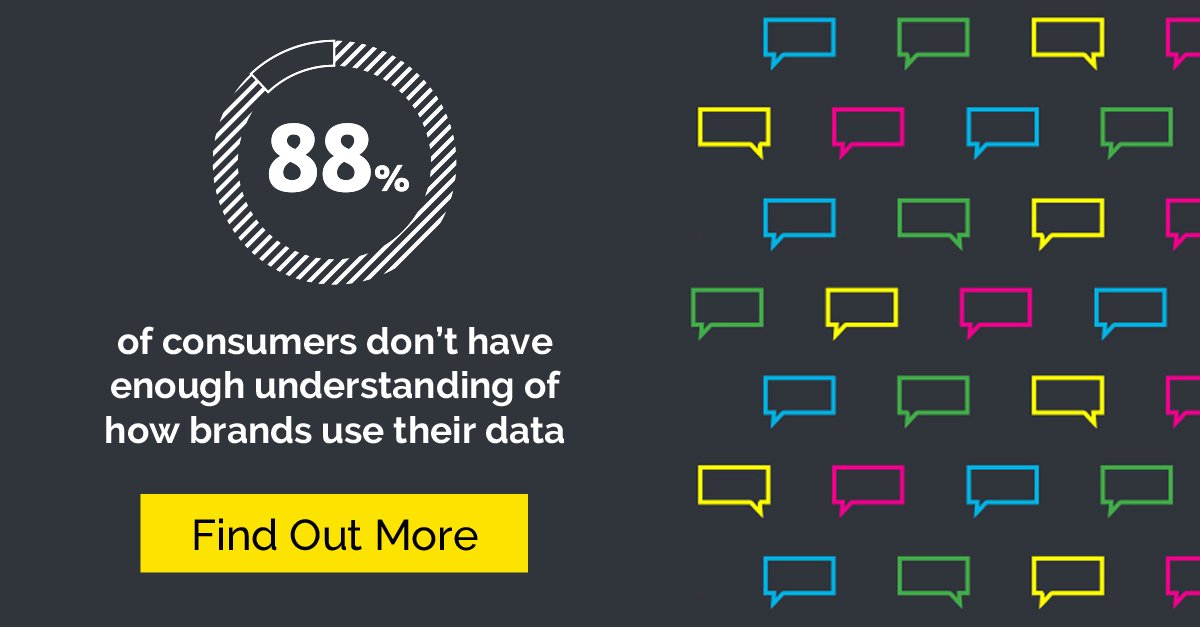 VC_London's tweet photo. 88% of consumers do not understand how brands are using their data. Find out how to build authentic relationships with your customers: https://t.co/tuRLsjzC4q    
#GDPRday #customerrelationships https://t.co/FefD9UUFFA