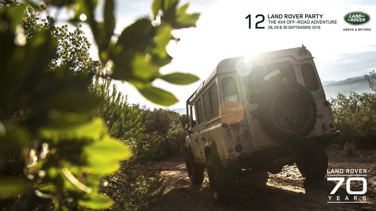 La 12ª Land Rover Party abrirá las pistas 4x4 a las 9:00h del viernes! 
Por primera vez, podrás disfrutar de 3 días completos de pistas y tendrás más tiempo para ver y realizar el resto de actividades del fin de semana.
Inscríbete aquí: landroverparty.com