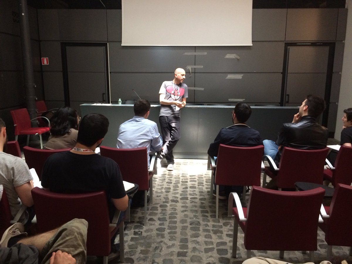 arfestival's tweet photo. Masterclass di Michele Masiero! #ARF4 https://t.co/8vYDAYaA6j