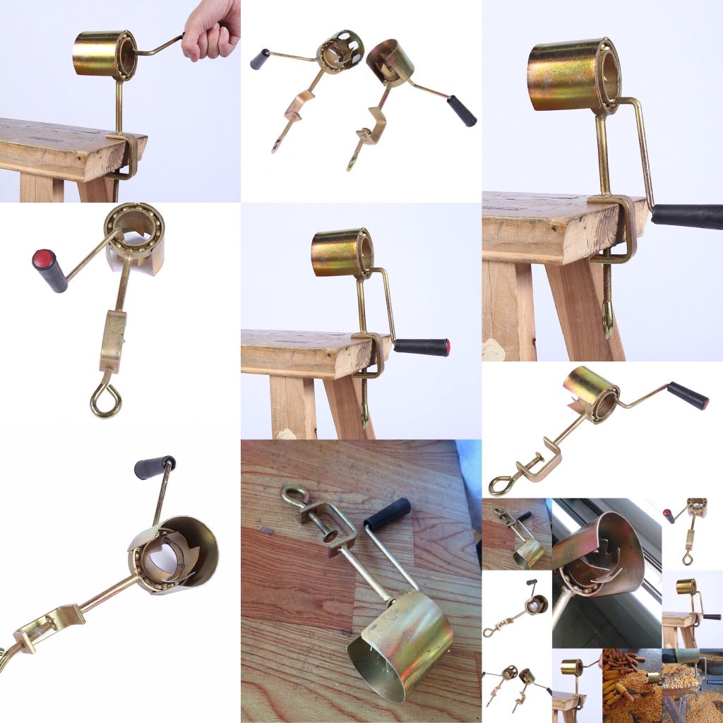 lightartliving's tweet image. Hand crank Corn Thresher Corn Cob Remover Peeler Portable Corn Thresher 
Stripper Cutter Kitchen Gadgets
Hand-type home high-efficiency corn thresher
Homecityshop.com
#cornpeeler #cornthresher #cornmachine #cornhole #corncutters #corncobpipe #cornremoval #cornrecipe