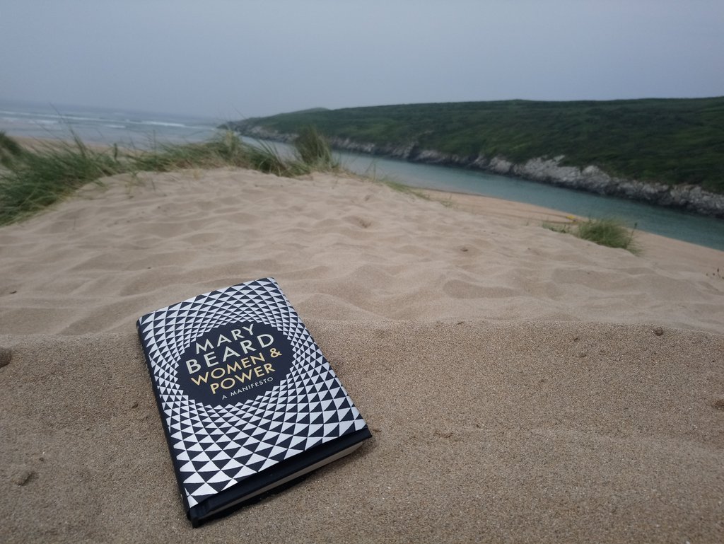 Puddleducker's tweet photo. Holiday reading done with a day to spare. #maryfreakingbeard #mindgateux of a book. https://t.co/uYxNYUruQH