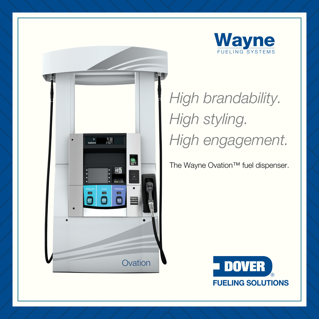Wayne Ovation Fuel Dispenser With SPM Card Readers (120, 58 OFF