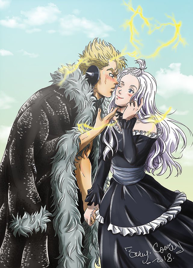 Samy Consu Commission Open New Luxus X Mirajane Fairytail Luxus ドレアーラクサス Mirajane ストラウスミラジェーン Fanart Manga Comic Fumetto Illustrazione Illustration Characterdesing Digitalart Oc