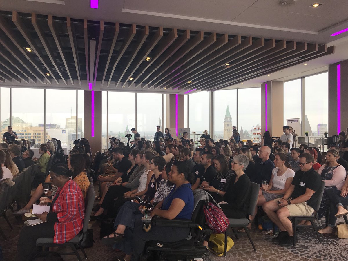 TheWestinOttawa's tweet photo. Celebrating @Ottawa_CM 6-year anniversary in our venue TwentyTwo. #happybirthday @creativemorning https://t.co/Vz2nhywNnG