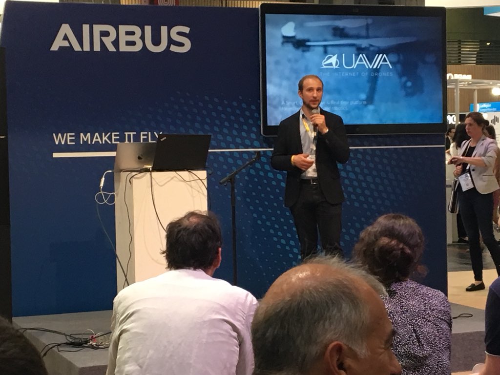 UaviaDrones's tweet image. Time to choose your side either you fly at @Airbus (C29) or at @MagellanCons (M34)!
We’re live now ! #SkyisOurs #Vivatech #InternetOfDrones