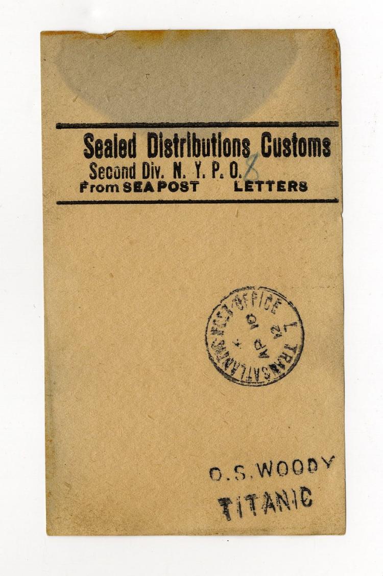 trajanpublisher's tweet photo. #AuctionReview: A facing slip recovered from the body of a U.S. postal clerk working on the RMS Titanic before the ship’s untimely sinking brought £14,000 (about $24,000 Cdn.) at an auction presented by England’s Henry Aldridge and Son this April. https://t.co/mL3EZAMPrL #history https://t.co/38jz6q6C4V