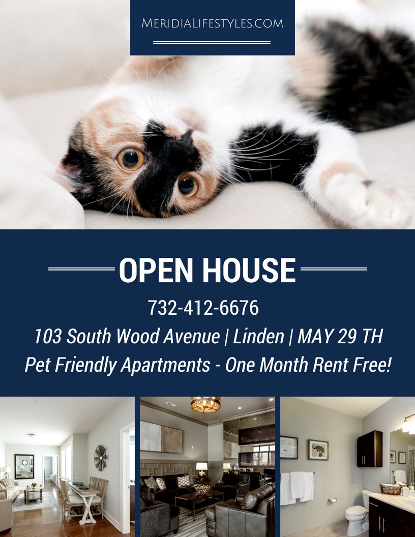 MeridiaLife's tweet photo. Open house tomorrow! Show this image to our property manager and you can get one month RENT FREE! 

To see current availability, visit us at: https://t.co/F1X9PhSE41

If you cannot attend this event, please give us a call at 732-412-6676 to schedule a private tour! https://t.co/8qziCBVwzg