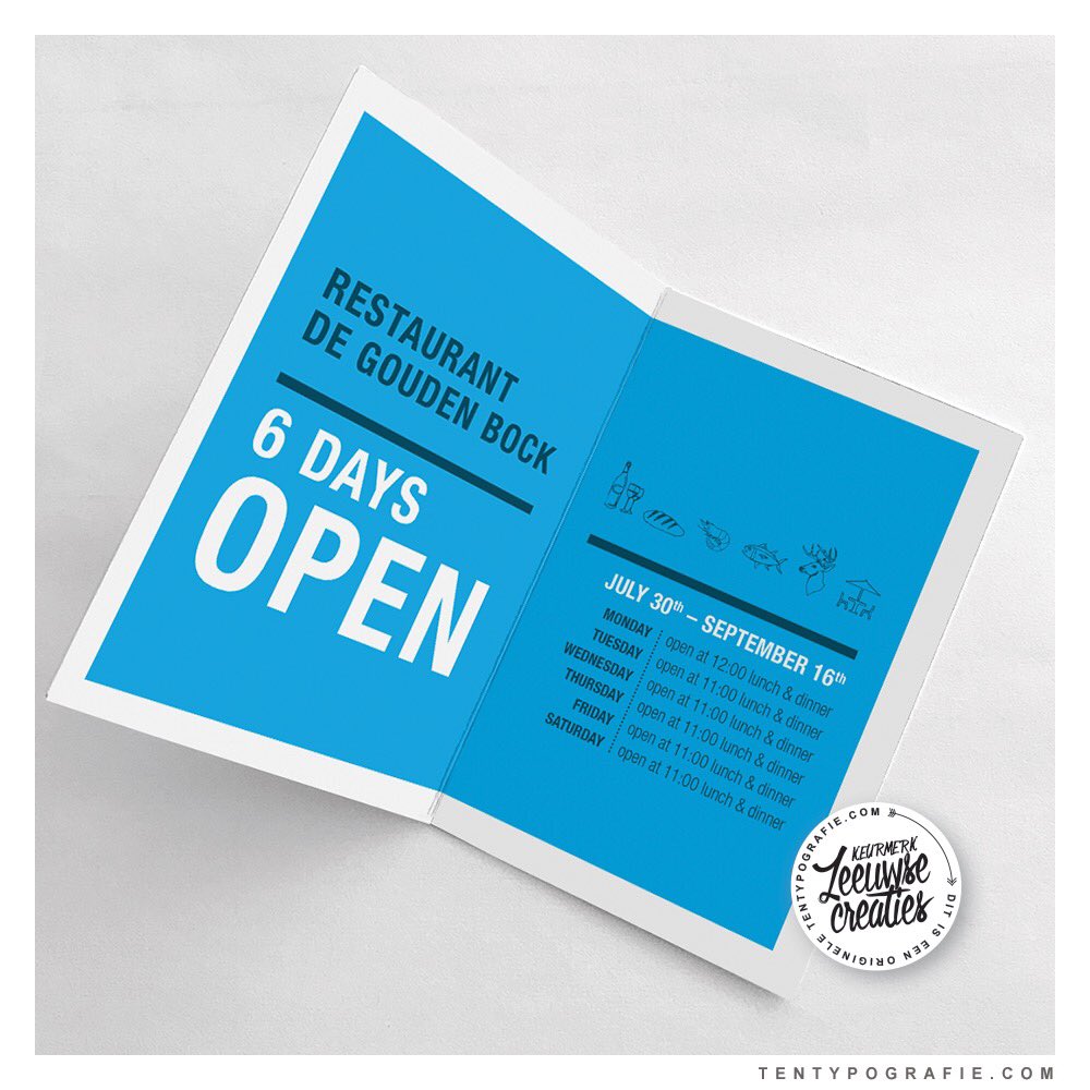 • #KREEFT &amp; DE #BOCK •
#Ontwerp #flyer voor #Oosterschelde #kreeftenmenu 2018! Het #water loopt nu al uit mijn mond,... #Huisgemaakte #ravioli oooh lekker!! 
En nog meer goed #nieuws: <a href="/degoudenbock/">de Gouden Bock</a> is vanaf 30 juli 6 dagen geopend, #feest!! #middelburg #zeeland #kreeft #zeeuws