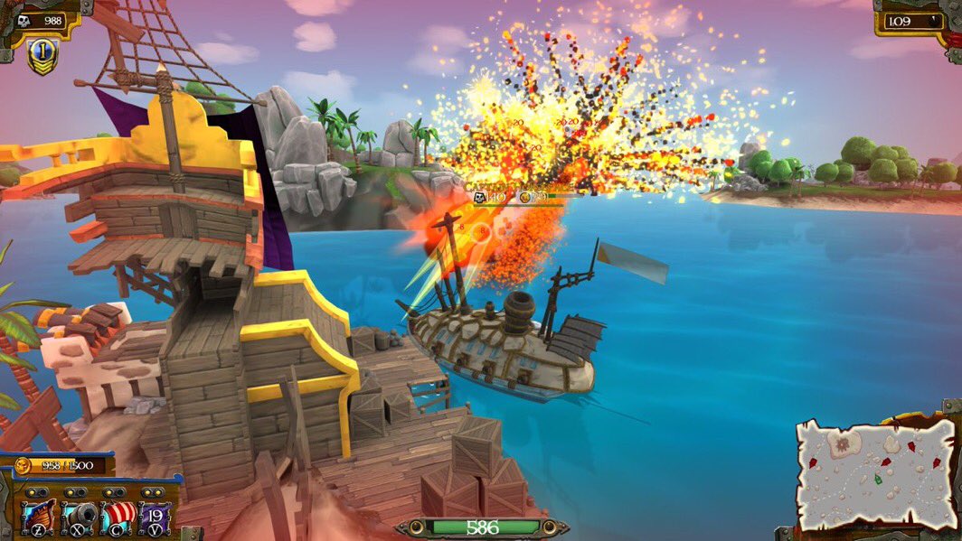 Extrokold's tweet photo. New team mode in Unearned Bounty video game needs your feedback- Free to Play on Windows/Mac/Linux pc’s https://t.co/aRi4zLSIj1 https://t.co/q3UJqmXS0l