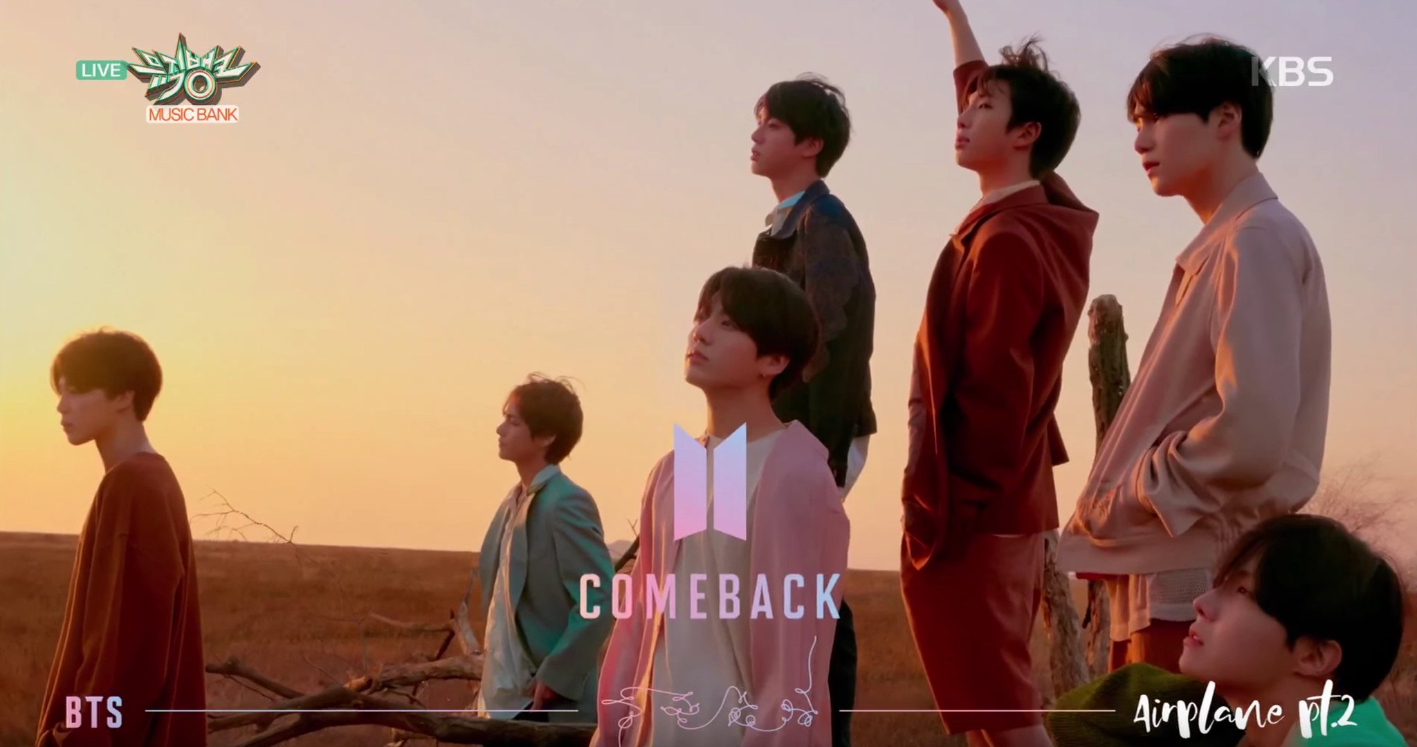 BTS UAE 🇦🇪‏💜 on Twitter "BTS performing on KBS Music Bank