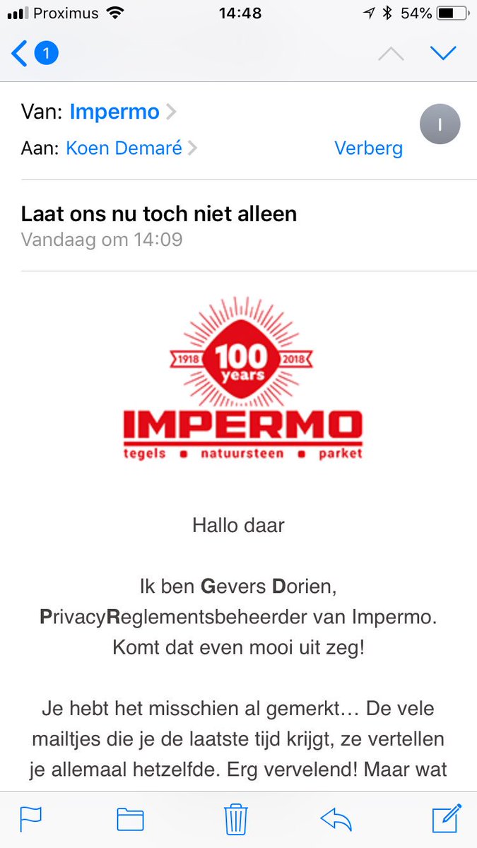 DinosaurKoen's tweet photo. De beste tot nu toe #gdpr #impermo https://t.co/JfCCvHCKUo