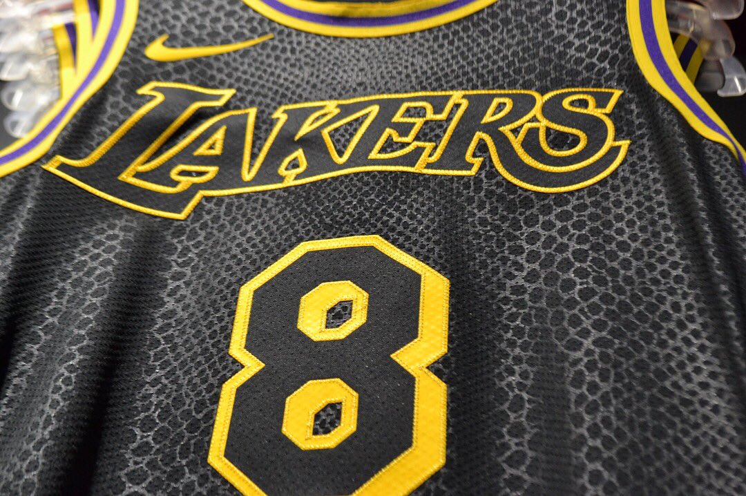 lakers 2018 black jersey
