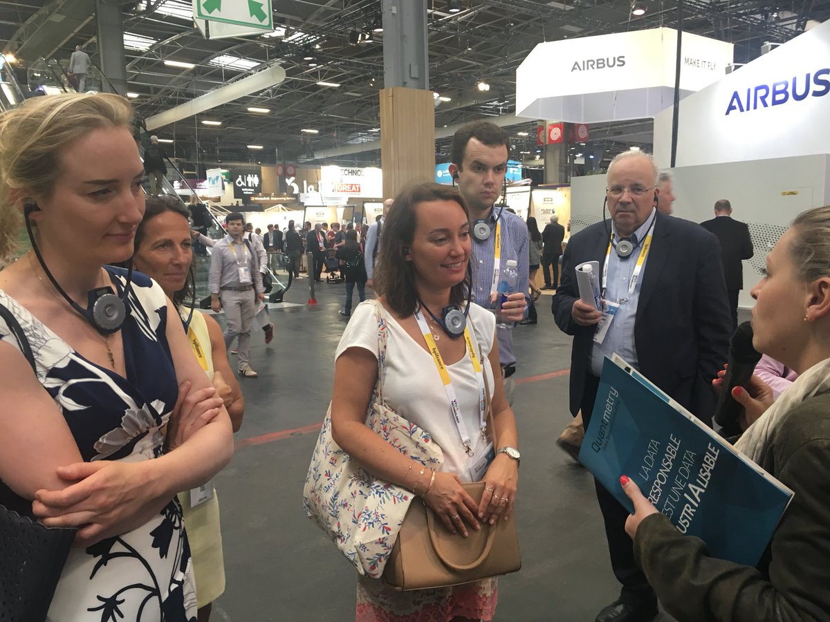 virginie_coll's tweet photo. Next step de la LX #Vivatech2018 de @CA_Assurances : echanges sur la #dataresponsable avec @Quantmetry @Caro_Nicaise1 @DavidSardas https://t.co/JsJhzlCjZD