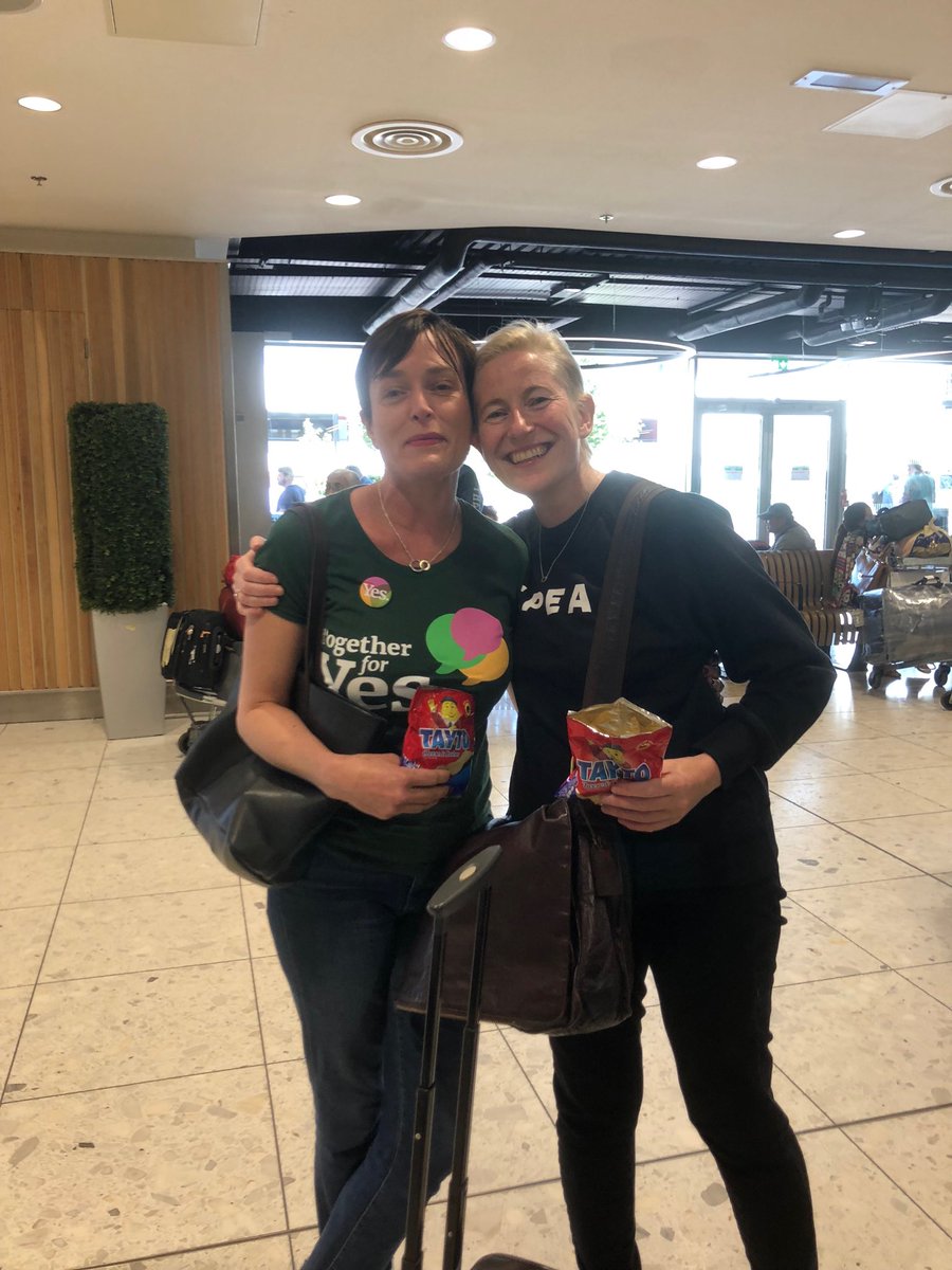 Ruth Fletcher (@fletcher_ruth) on Twitter photo Delighted to be at airport with Deirdre Mulligan and lots of lovely @lawyers4choice <a href="/LdnIrishARC/">London-Irish ARC</a> welcoming Annie Fletcher and many other troopers #HomeToVote #Together4Yes Delighted to be at airport with Deirdre Mulligan and lots of lovely @lawyers4choice <a href="/LdnIrishARC/">London-Irish ARC</a> welcoming Annie Fletcher and many other troopers #HomeToVote #Together4Yes