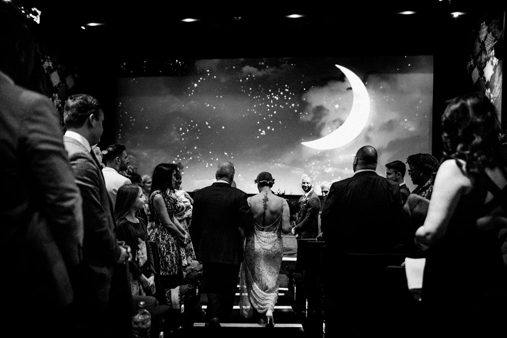 Amazing real wedding in our cinema space in #shoreditch over on the journal today 
spaceandrock.co.uk/real-wedding-s…