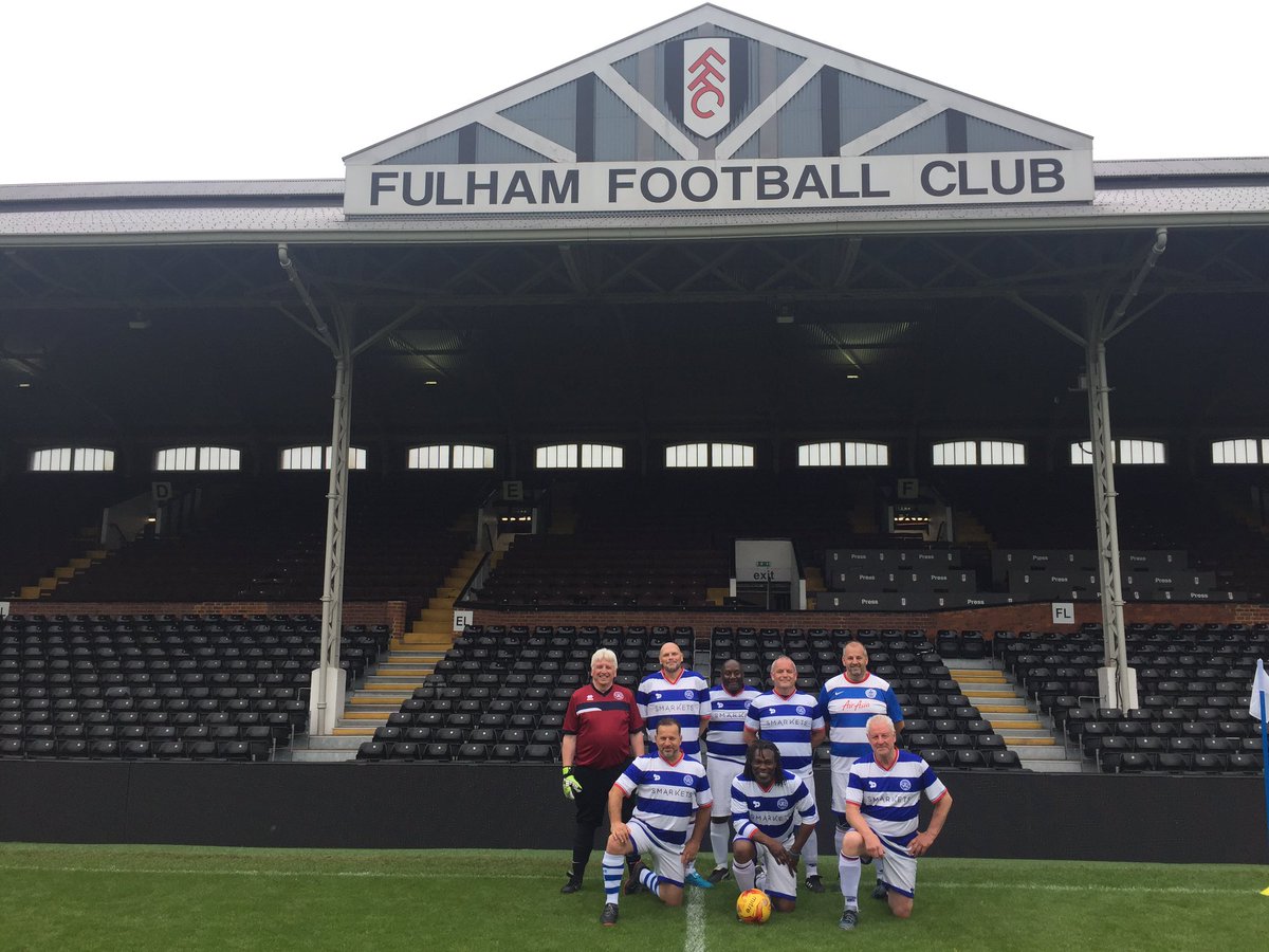 QPRHealthStars's tweet photo. Our walking footballers taking part in a tournament down at Craven Cottage today @FulhamFCFound https://t.co/LzeiHBEaso