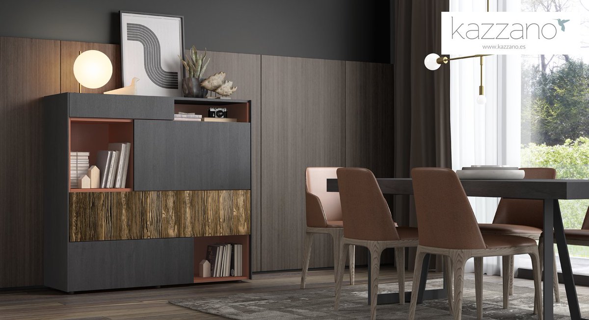 Kazzano_'s tweet photo. Sobrio y elegante. Aparador interior teja y exteriores roble carbón combinado con textura leño natural#MueblesKazzano #Kazzano #Salones #Comedores #Salón #Comedor #MueblesModerno #deco #decoración #decoracion #decoration #decorationideas #diseño #interiordecor #Royal https://t.co/Dr2UbTNgdD