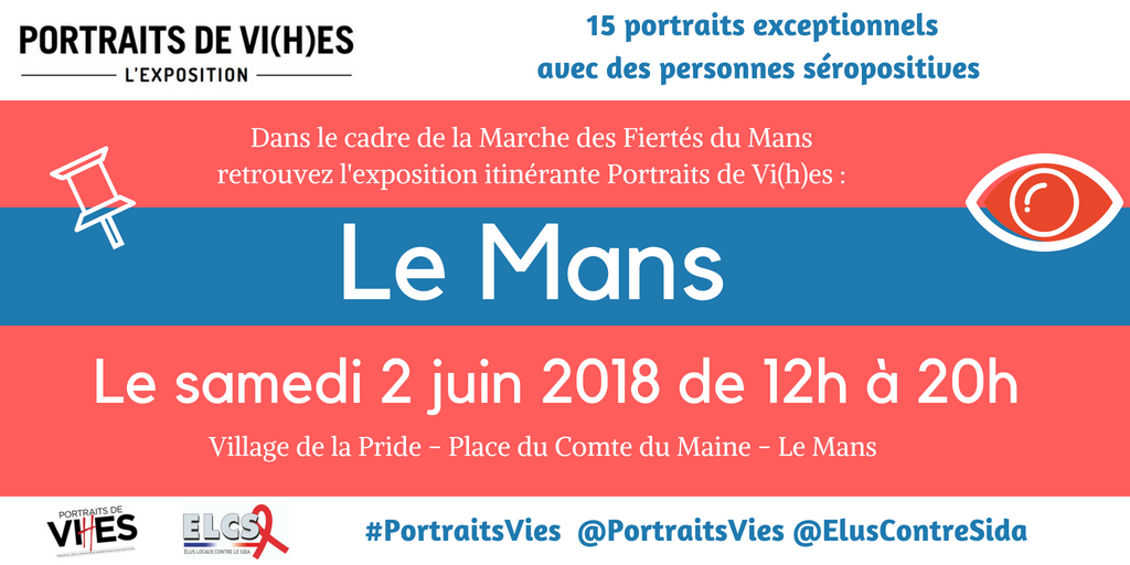 PortraitsVies's tweet photo. 📸 Retrouvez l'exposition Portraits de Vi(h)es au Mans

Le samedi 2 juin 2018
sur le village de la Culture Pride du Mans 
(Place du Comte du Maine, Le Mans)

"#PortraitsVies c'est 15 portraits, tour à tour émouvants, encourageants et pleins d’espoir" 

https://t.co/IRFSegBATN https://t.co/jZYbAfQ1fN