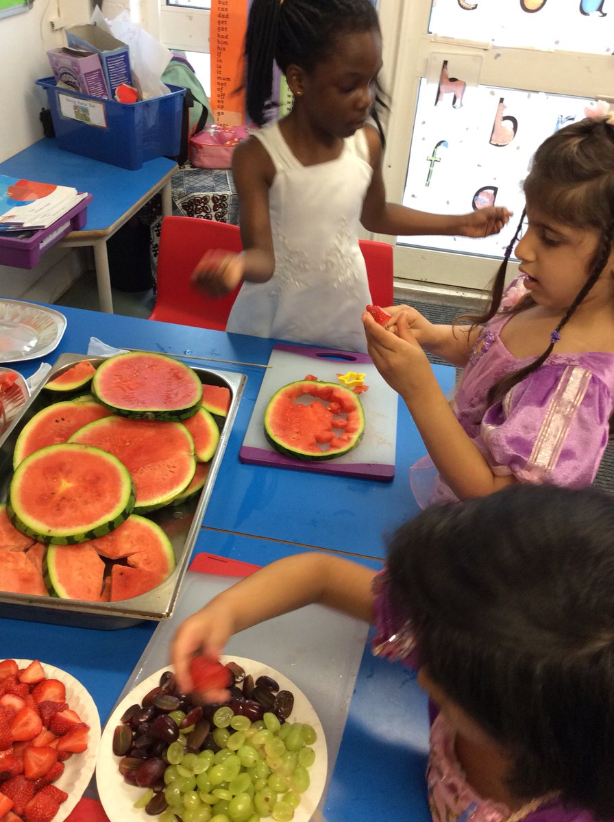 downsviewcroyr's tweet photo. We are making fruit kebabs for the ball this afternoon. Can’t wait to eat them ! https://t.co/XXeHiuYCCC
