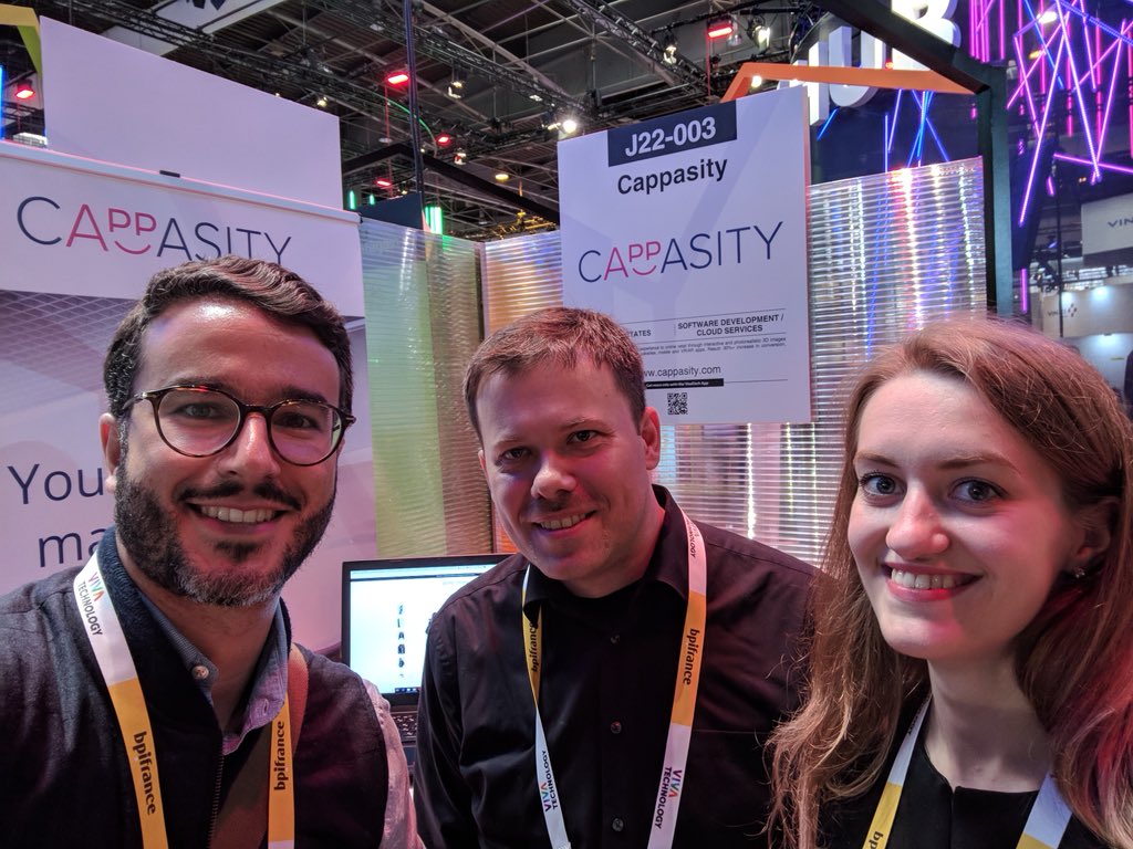 cappasity's tweet photo. It was great to meet with Alexandre Eruimy, CEO of PrestaShop. Cappasity 3D module is available for #PrestaShop users. PrestaShop is currently used by 250,000 shops worldwide and is available in 60 different languages. #ecommerce #3dimaging #cappasity #productimaging https://t.co/V38gxCzCBR