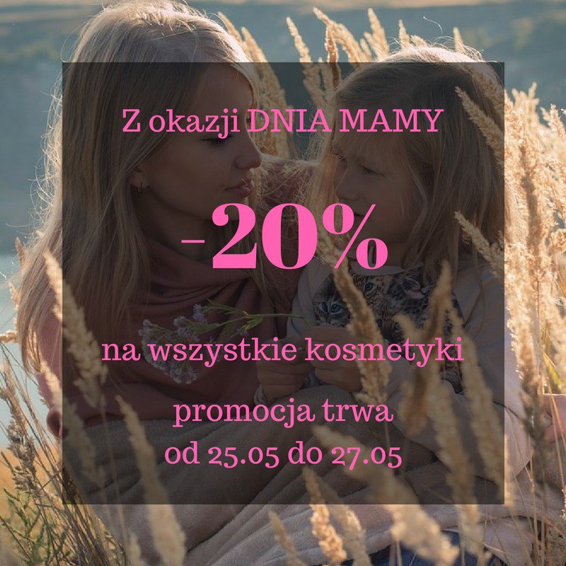 biolineaPL's tweet photo. Na #dzieńmatki #promocja -20% na wszystkie #kosmetyki naturalne w sklepie https://t.co/KGAKORPmxu 
Nie czekaj i już teraz #kup #prezent dla #mamy
#rabat #mothersday #gift #promocja #zakupy #kosmetykinaturalne #ideatoscana #biofficinatoscana #avril #makemebio #polnywarkocz #love https://t.co/R4DrjTNqFr