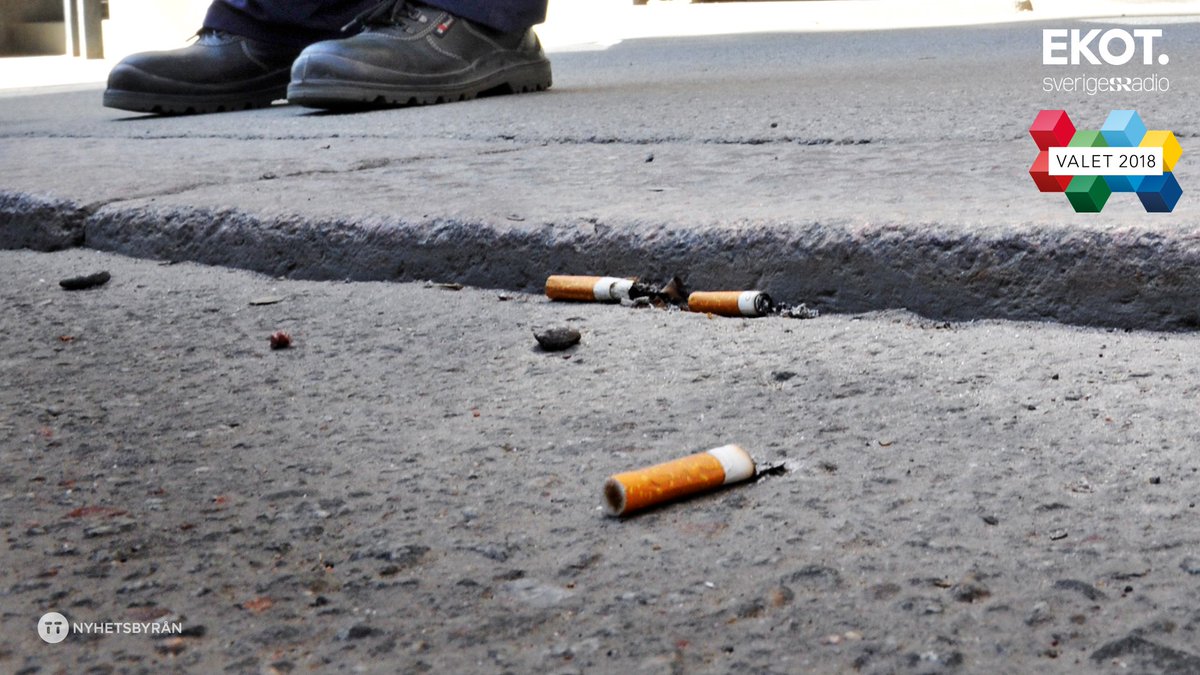 MP: Nedskräpning av fimpar och snus ska kunna ge böter.
sverigesradio.se/sida/artikel.a…