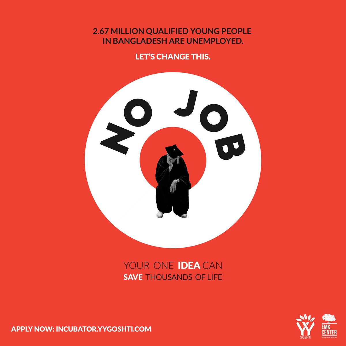 ShazeebIslam's tweet photo. Can your #socbus help 2.67 million qualified #youth of Bangladesh have a job ?
Apply now for support at https://t.co/x8fG72rhlN https://t.co/wILToTpAsO