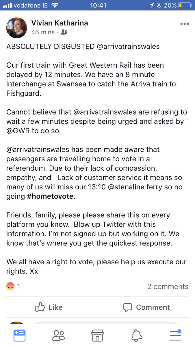louiseknees's tweet photo. @ArrivaTW can we hold this train to make sure people get #hometovote You would be helping democracy happen! @TaraFlynn @Colmogorman @pantibliss @SimonHarrisTD @louiseckenny @ItsCherrySue @LeanneWoodfull @oneilllo @louisemcsharry @MarianKeyes @aoiph @RobertBohan @RonanReigns https://t.co/FMn5WFCfkz
