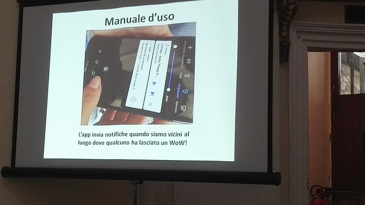 edocalia's tweet photo. Condividi I tuoi pensieri lasciando audio #sussurri che descrivono cosa provi quando sei in un luogo che ti emoziona. È il progetto #WOW! del liceo scientifico Gandhi di #Narni per il concorso @AICA_1961 #USRUmbria / @IsmbOnweb @LinksFoundation https://t.co/FjrVfBnrUu