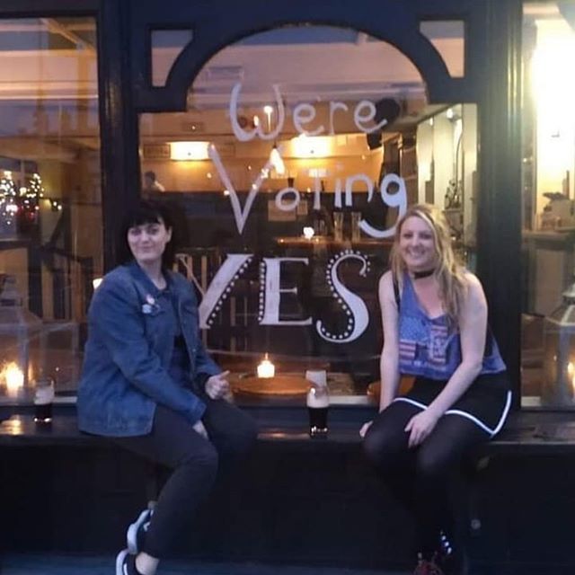 Solidarity with everyone voting in #repealthe8th. To everyone travelling #hometovote is an absolute hero. Wishing all the luck in the world ✊✊🏻✊🏼✊🏽✊🏾✊🏿 ift.tt/2J65ebZ