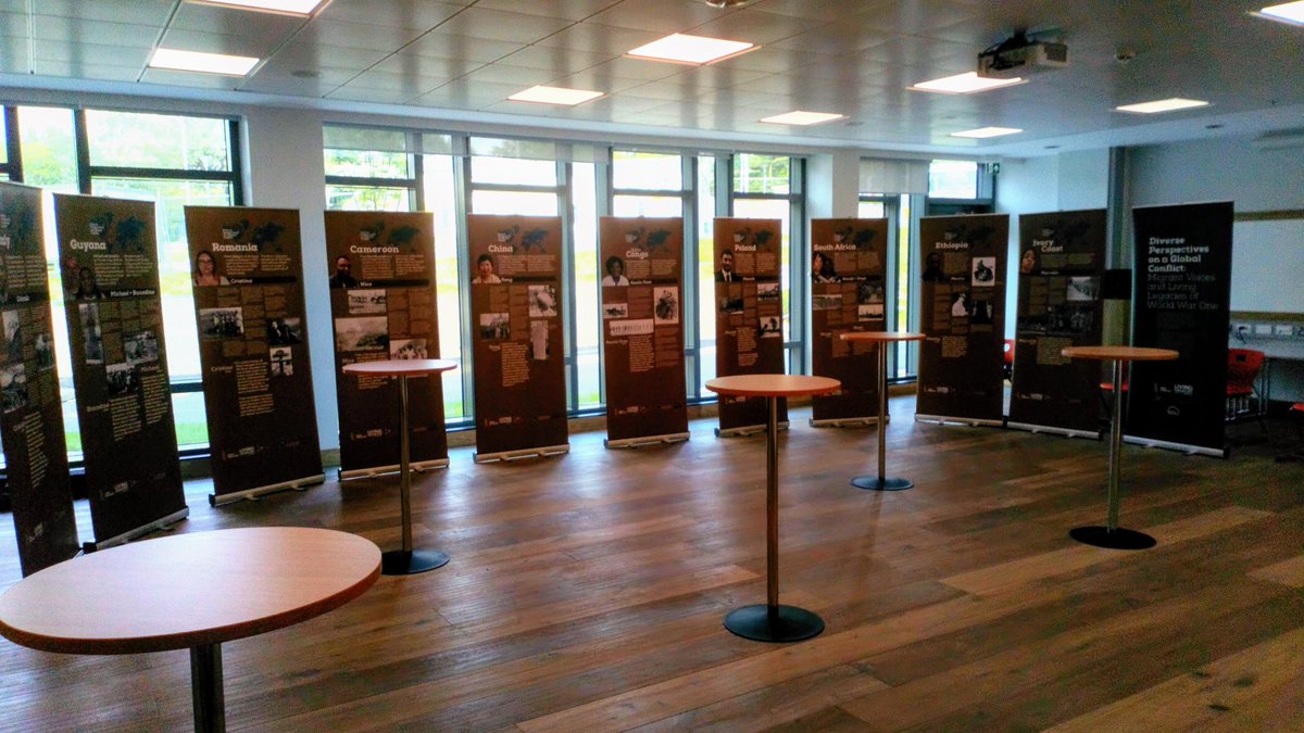 Come see our @nwmforum <a href="/LivingLegacies3/">LivingLegacies</a>
Diverse Perspectives on WW1 exhibition tonight at 6pm in Room MU125 <a href="/UlsterUni/">Ulster University</a> (new teaching block) Magee Campus. Migrants' histories and perspectives of WW1.