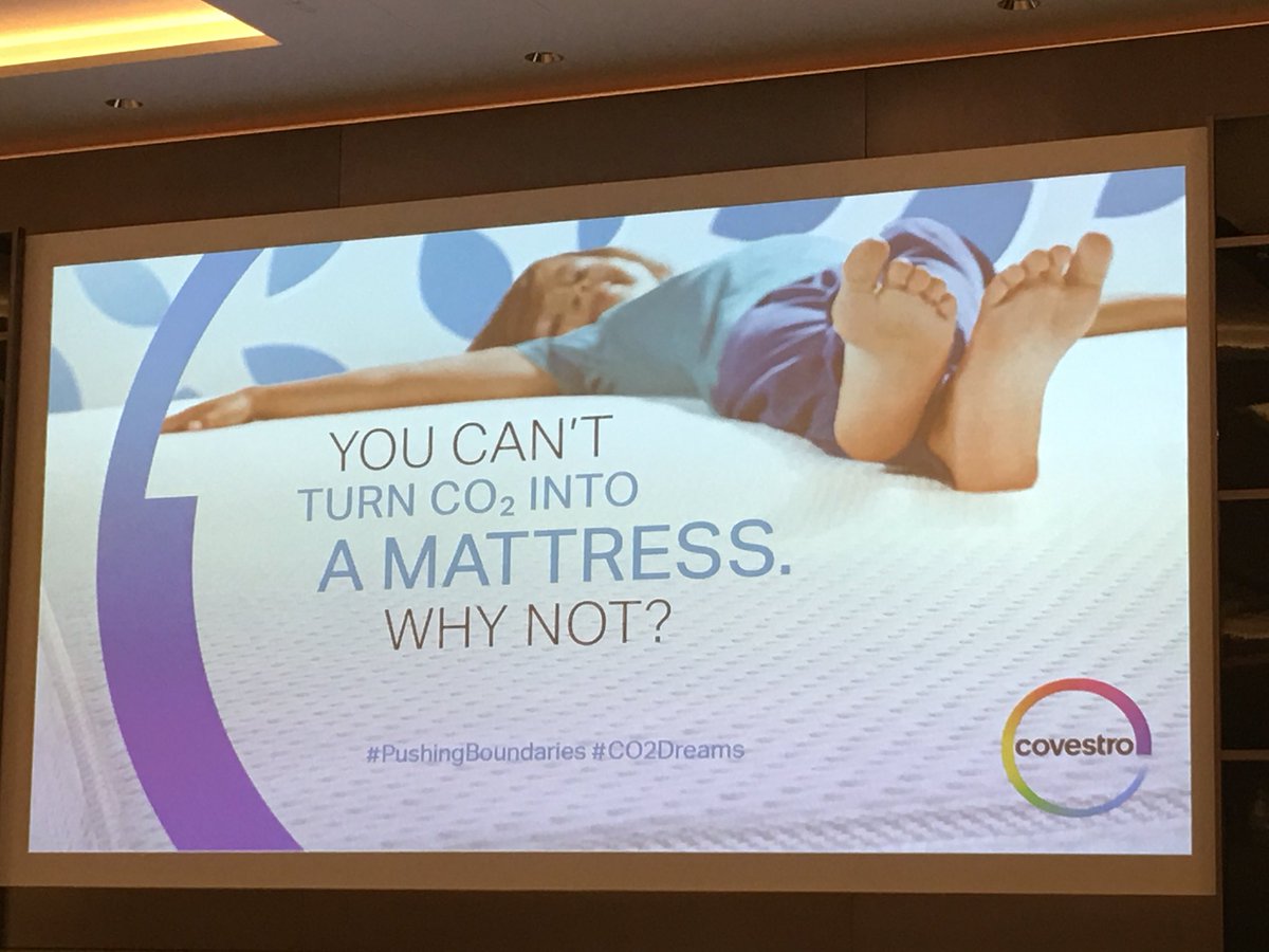 europur's tweet photo. @covestro shows at @EuPCplastics « Circular Future with Plastics » conference that the solution for #CFPlastics includes challenging preconceived ideas. Proud that many players in #polyurethane industry are leaders in finding new feedstocks to make industry even more sustainable https://t.co/45qJkJDlii