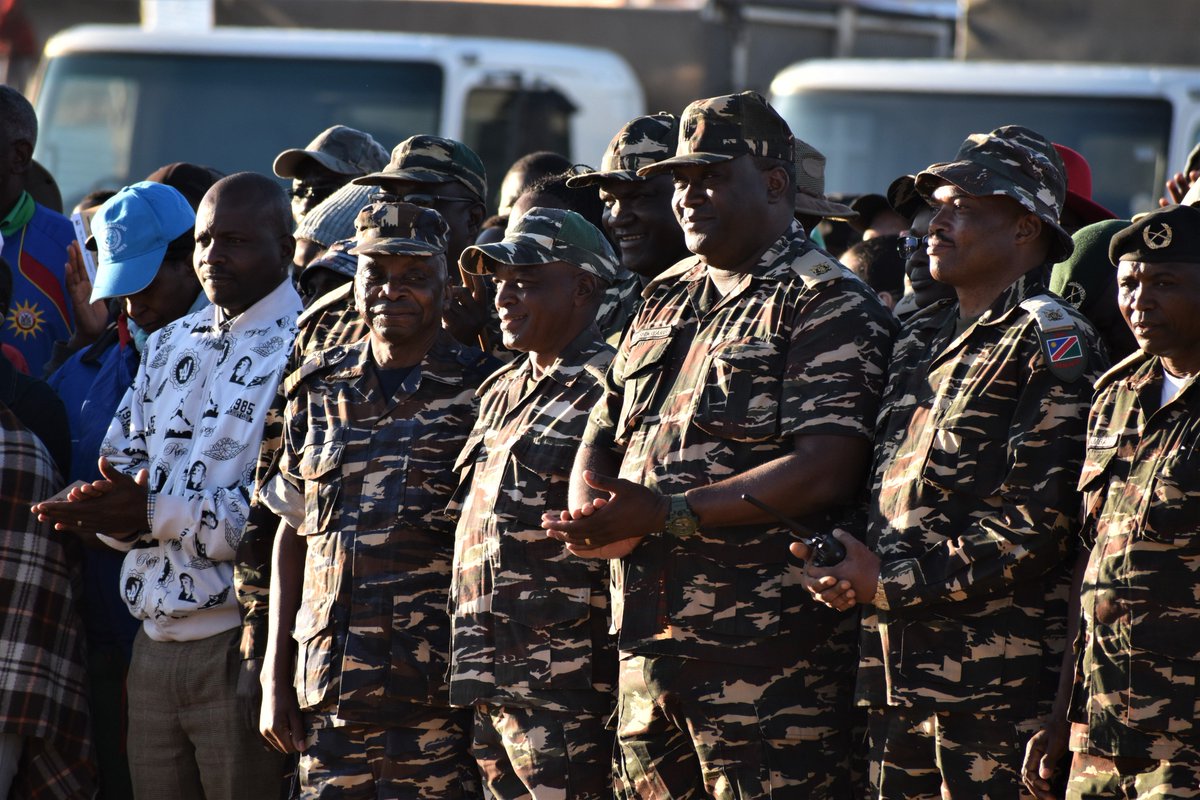 UNNamibia's tweet photo. #MyWasteMyResponsibility: H.E. Dr. @HageGeingob, the President of 🇳🇦, officially launched the National Clean-Up Campaign this morning & called on Namibians to work together to ensure that #Namibia is a clean, safe, healthy & welcoming place. #KeepNamibiaClean https://t.co/T1b75Mtafw