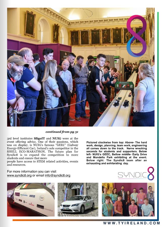 Cjj191IRL's tweet photo. It was great to see our team featured in the @tyyearireland Summer edition of "TY Update". Check it out here: https://t.co/89YrFY2Z1E 🏁🏁🏁 https://t.co/LjOiLnmVOO