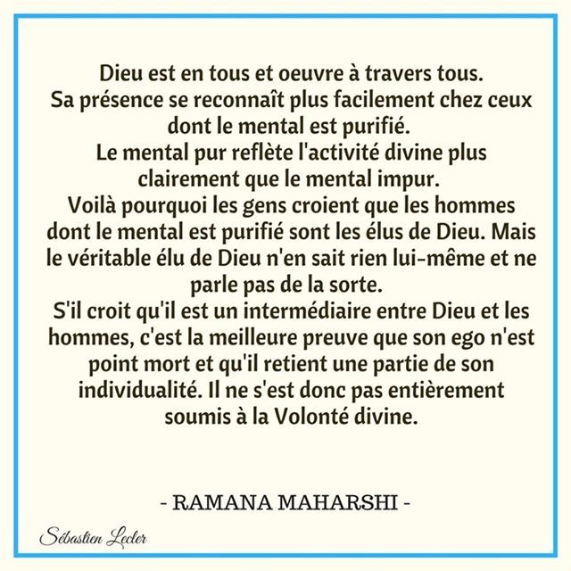 Sebastien Lecler Citation Ramanamaharshi Ego Mental Tous Dieu Plus Volonte Divine Meilleure Pure Spiritualite Paix Silence Voir T Co Rd9oxrjeuz T Co Xthoino0ee Twitter
