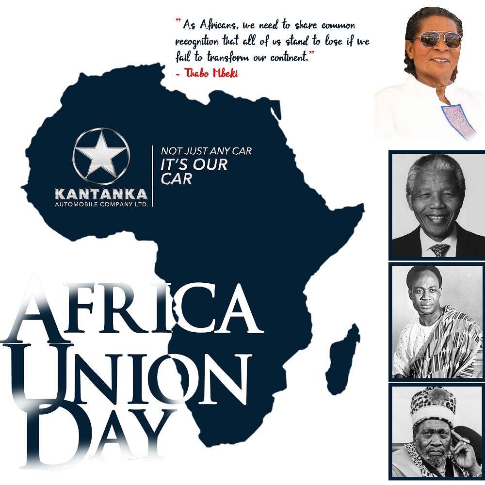 vudumane's tweet photo. On this special day, the continent celebrates African Unity and the attainment of independence from the yoke of colonial powers. Happy Africans Union Day to all, God Bless Africa. #KantankaAuto #Ktk https://t.co/uDxKOhJ3N4