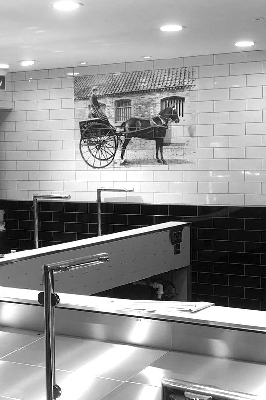 hkinteriors's tweet photo. Sneaky peek time.... Our team is busy working away in Stowbridge completing another transformation!! #butchersrefit #foodretaildesign #shopfitting https://t.co/jnqQxIrRpu