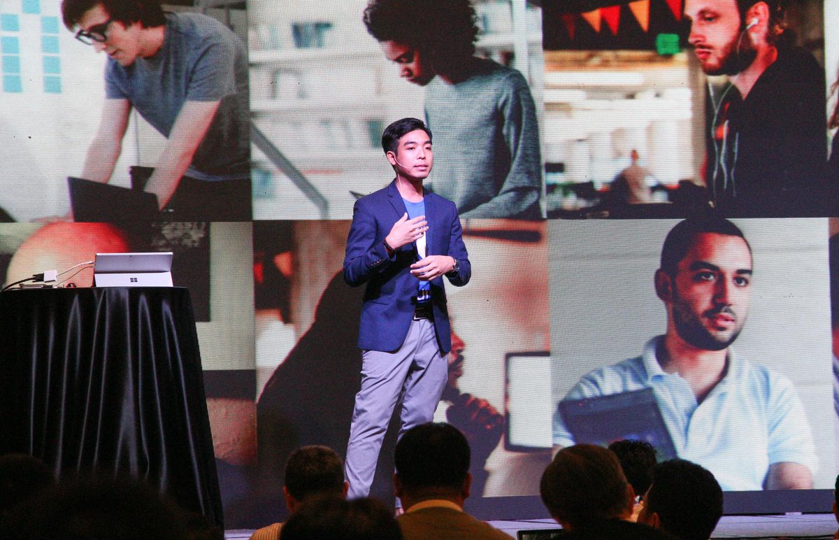 MicrosoftTH's tweet photo. อีกไม่นาน #AI จะ #เป็นทุกอย่างให้เธอแล้ว คุณศุภวิชญ์ Account Technology Strategist เล่าถึง AI ในหลายแง่มุม หลายรูปแบบ #AzureTH #MicrosoftAI https://t.co/CDJrCBOYTD